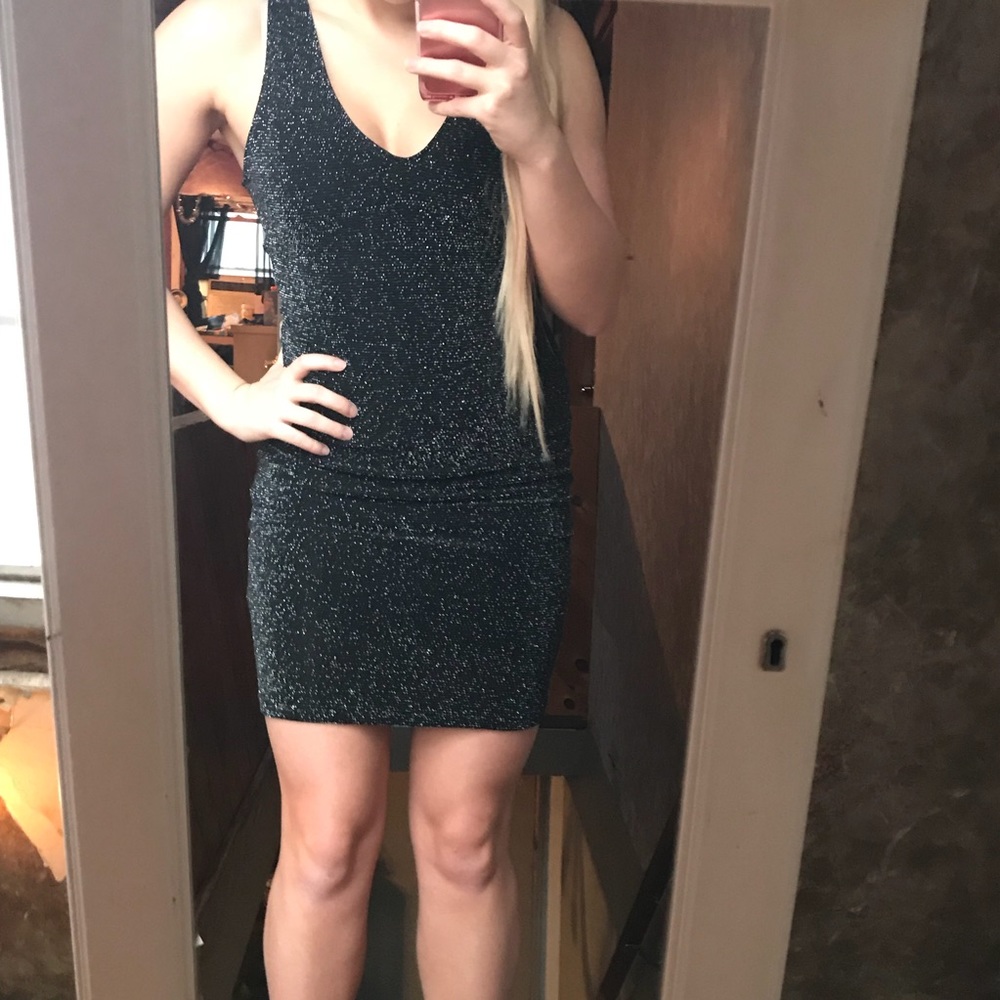 NEW Forever 21 Glitter Dress